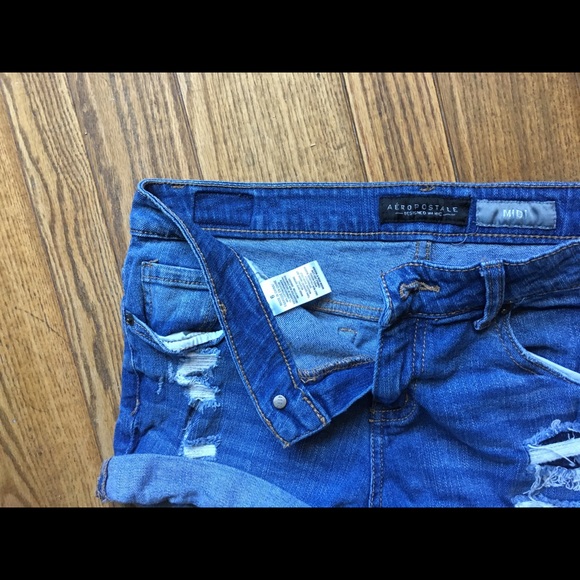 Aeropostale Distressed Shorts Size 6 - Picture 2 of 5
